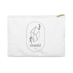 Grateful AF crystal pouch